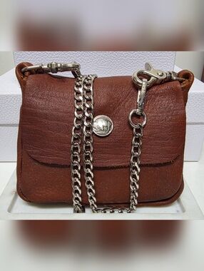 Handmade Buffalo Nickel Motorcycle Pouch NWOT